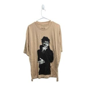 Jack Harlow Concert Beige Tan Graphic Tee with Black Print XL